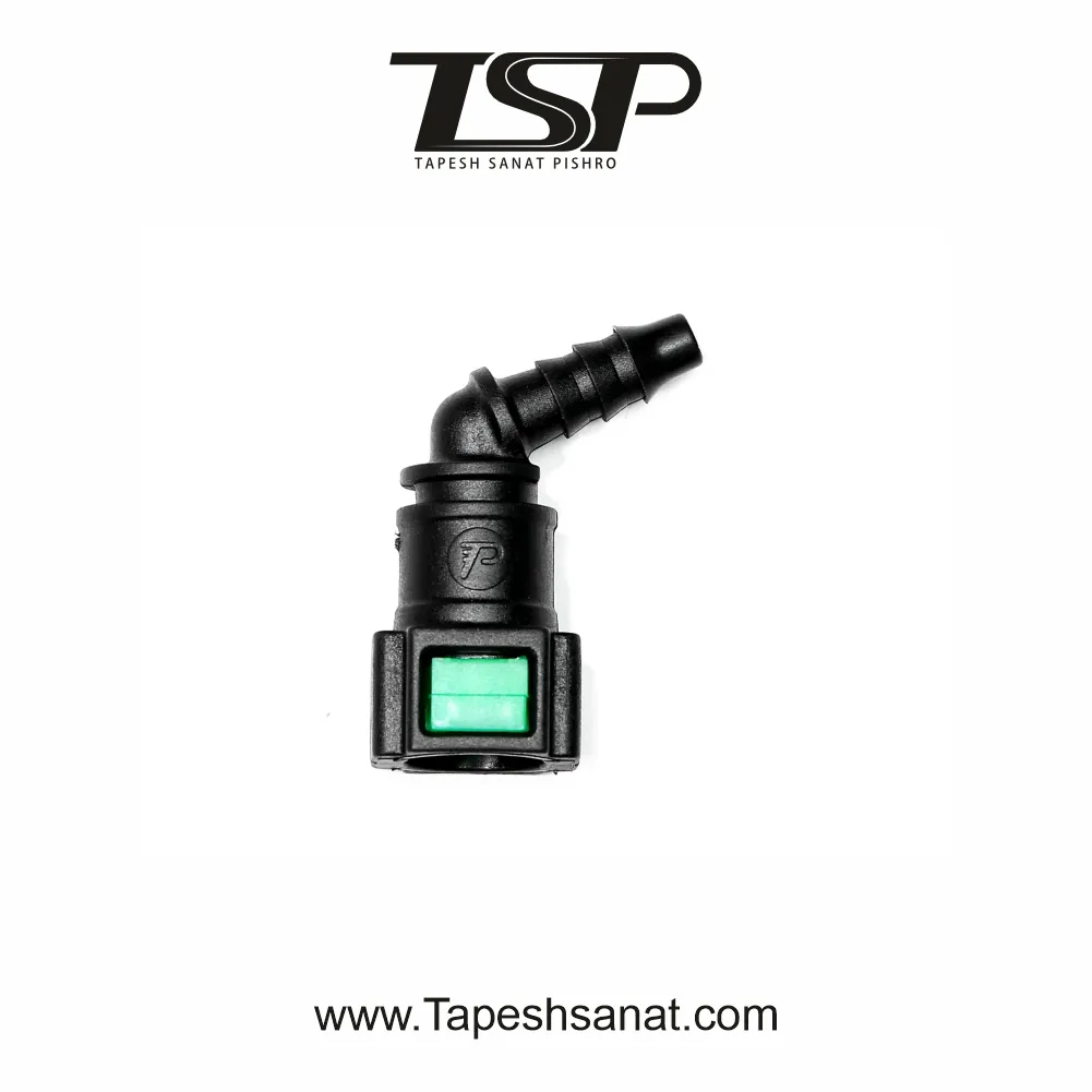 26620114 سوکت صافی بنزین45 درجه TP  